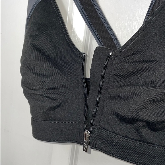 Victoria's Secret SPORT Sports Bra Black Gray - Picture 2 of 7
